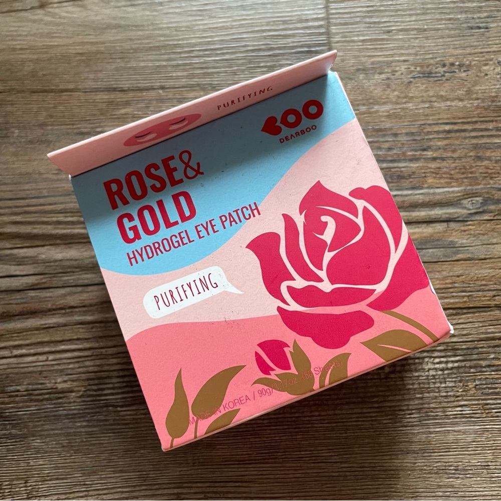 Rose & Gold Hydrogel Eye Patch